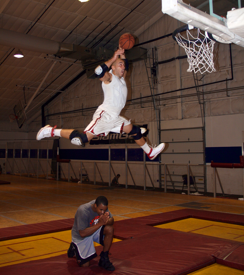 me dunking